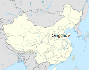 Ubicación Qingdao