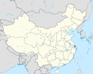 Ubicación Shanghai
