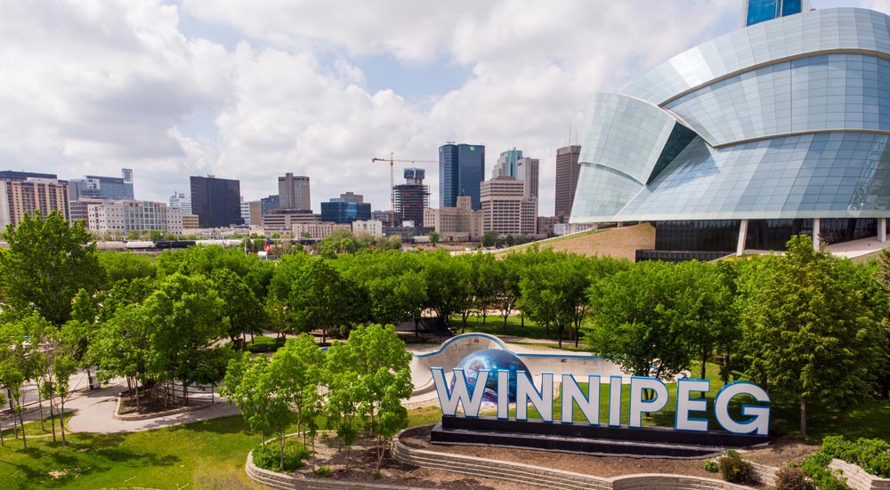 exportar a Winnipeg