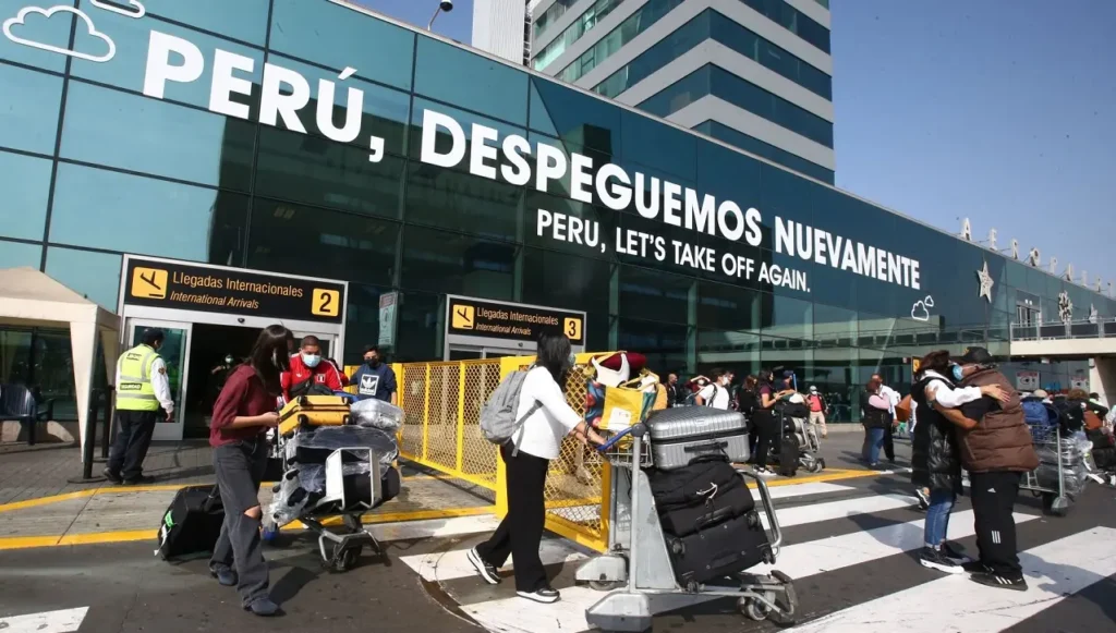 Transporte aéreo a Perú